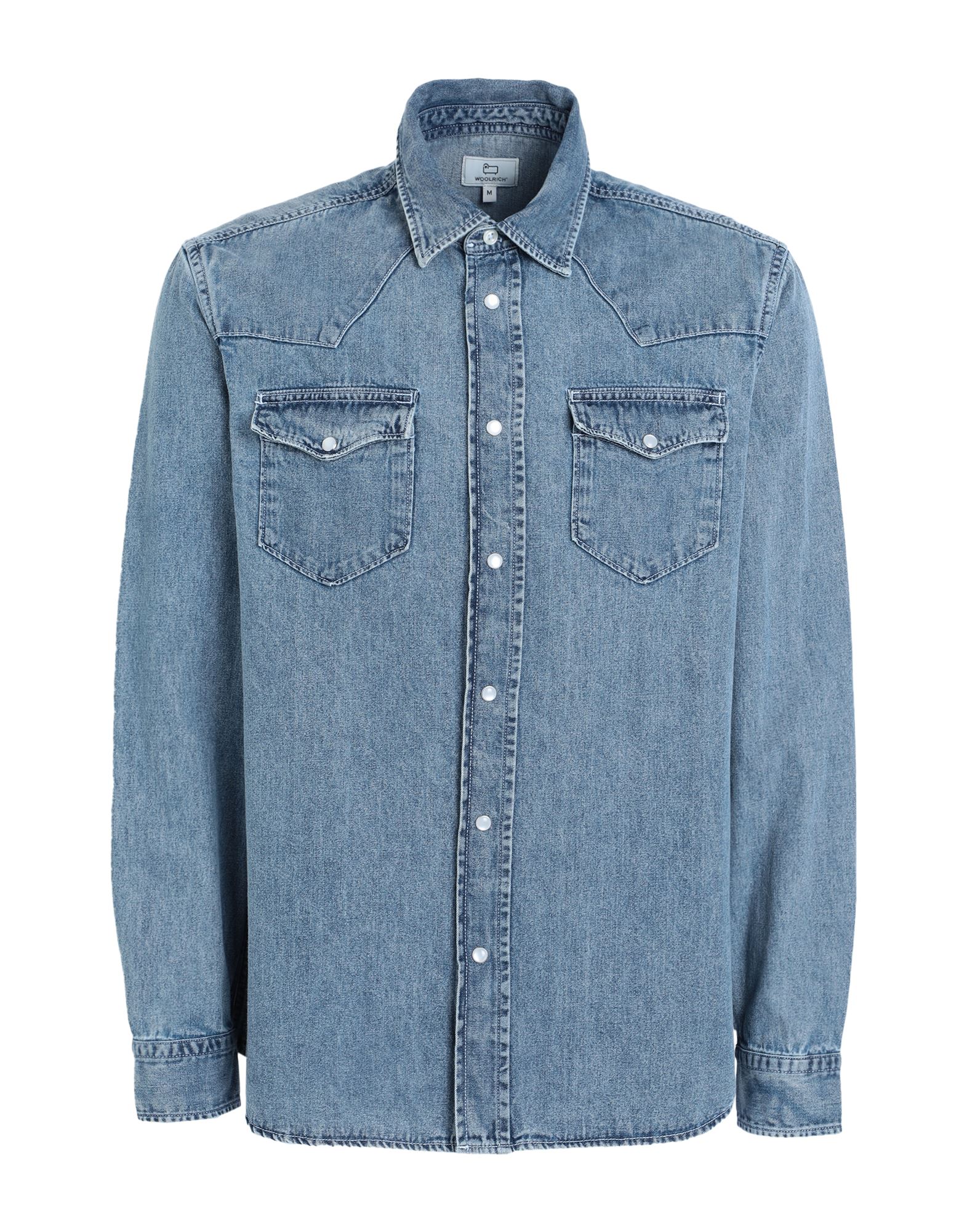WOOLRICH Jeanshemd Herren Blau WOOLRICH Jeanshemd Herren Blau von WOOLRICH