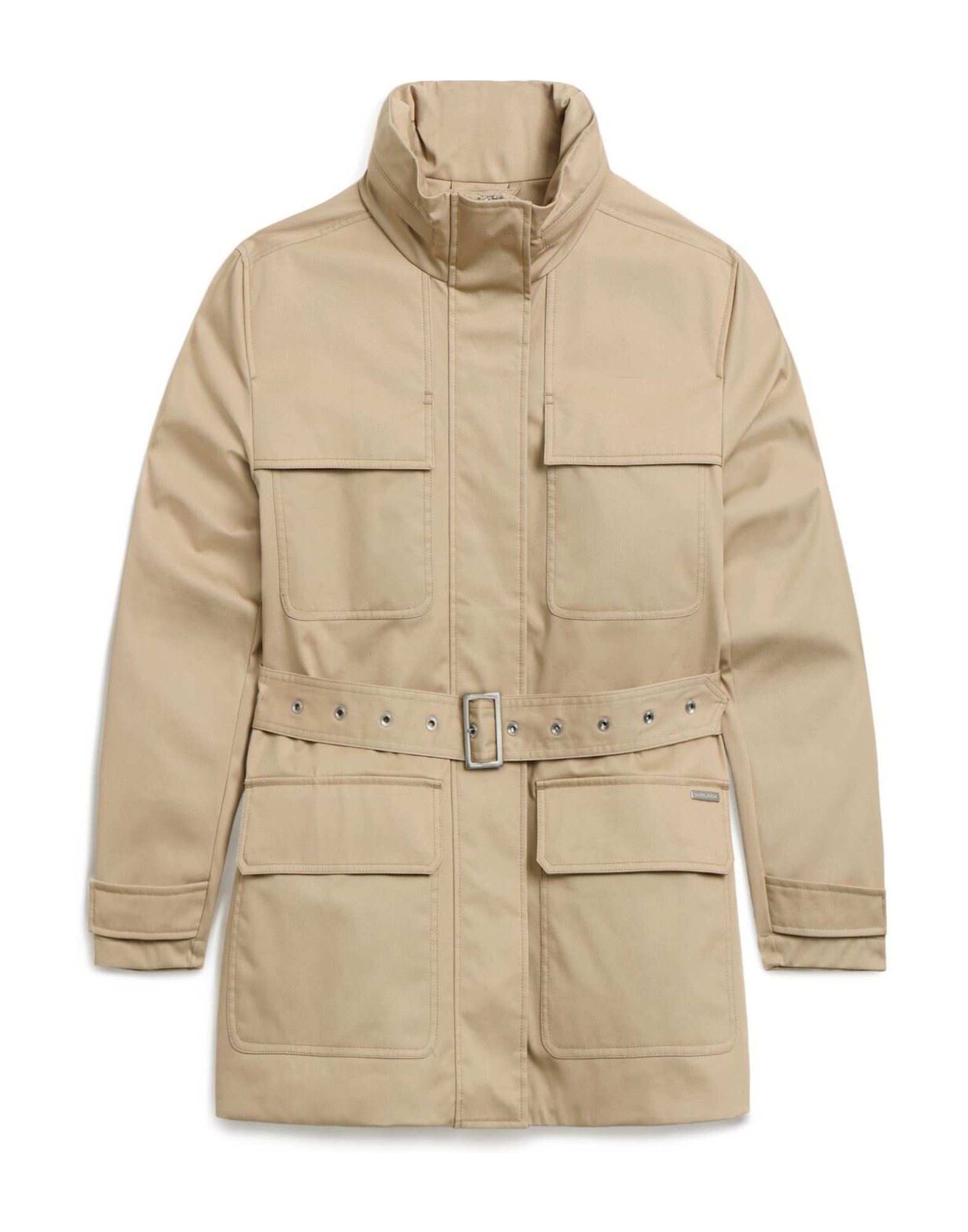 WOOLRICH Jacke, Mantel & Trenchcoat Damen Beige von WOOLRICH