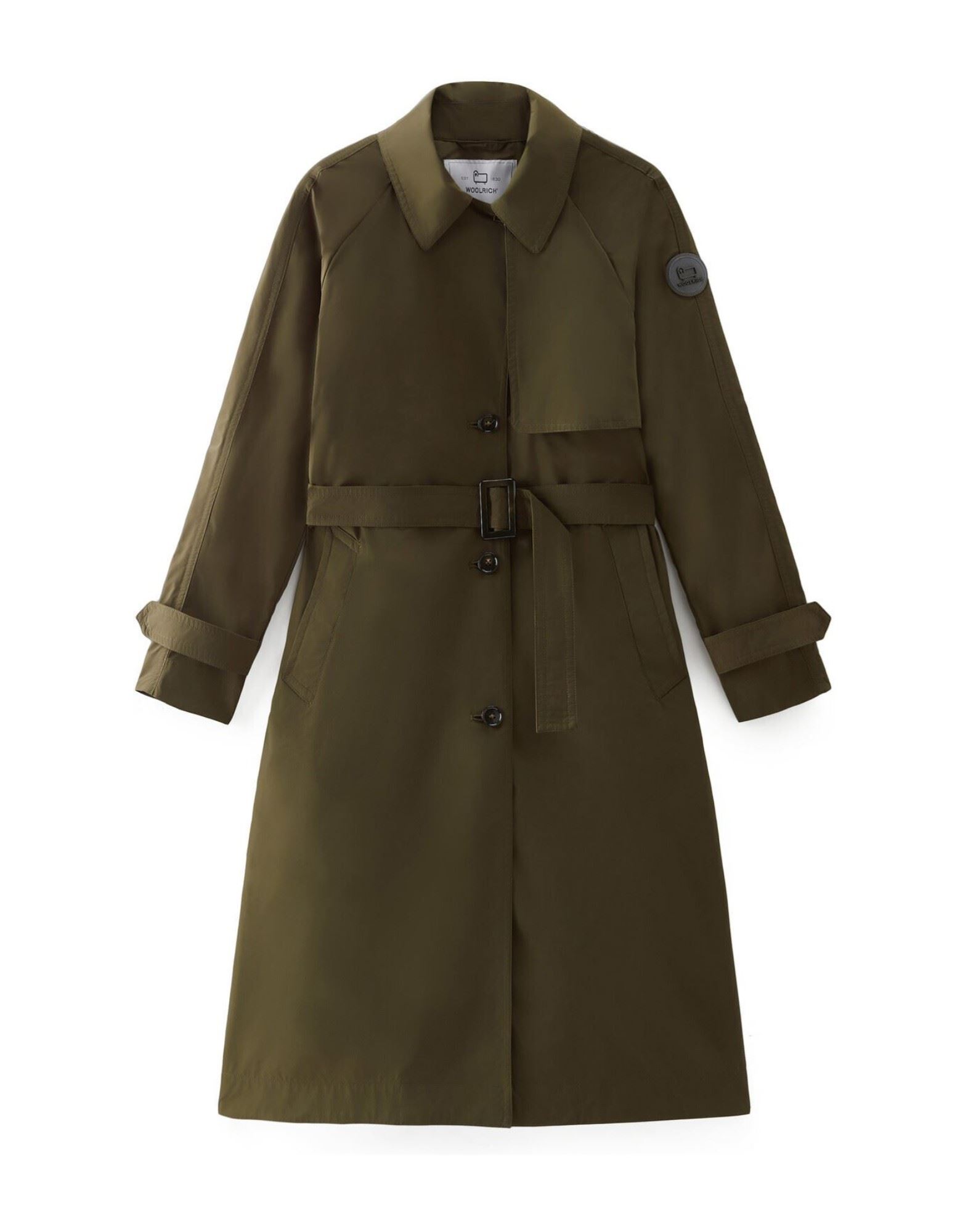 WOOLRICH Jacke, Mantel & Trenchcoat Damen Dunkelgrün von WOOLRICH