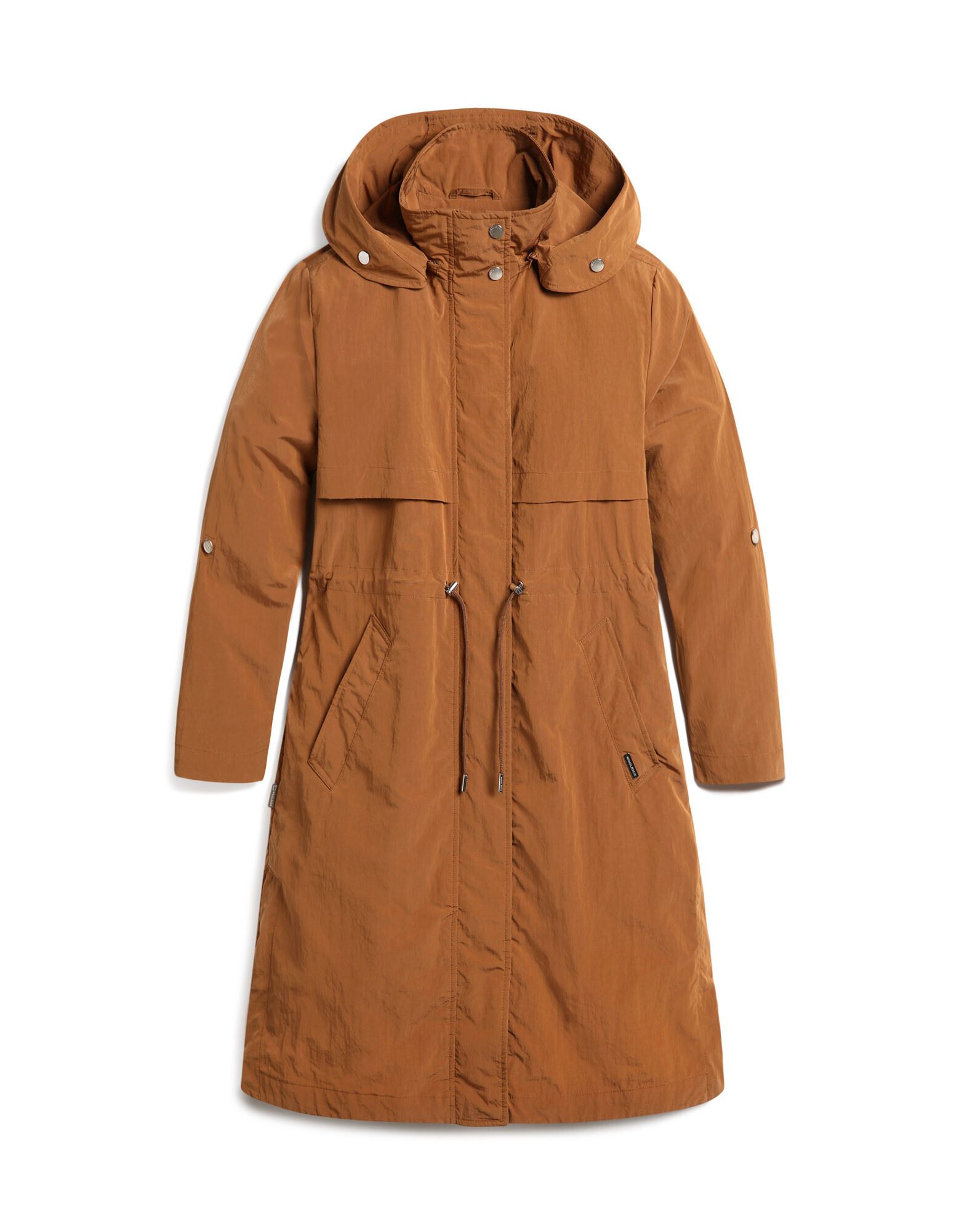 WOOLRICH Jacke, Mantel & Trenchcoat Damen Hellbraun von WOOLRICH