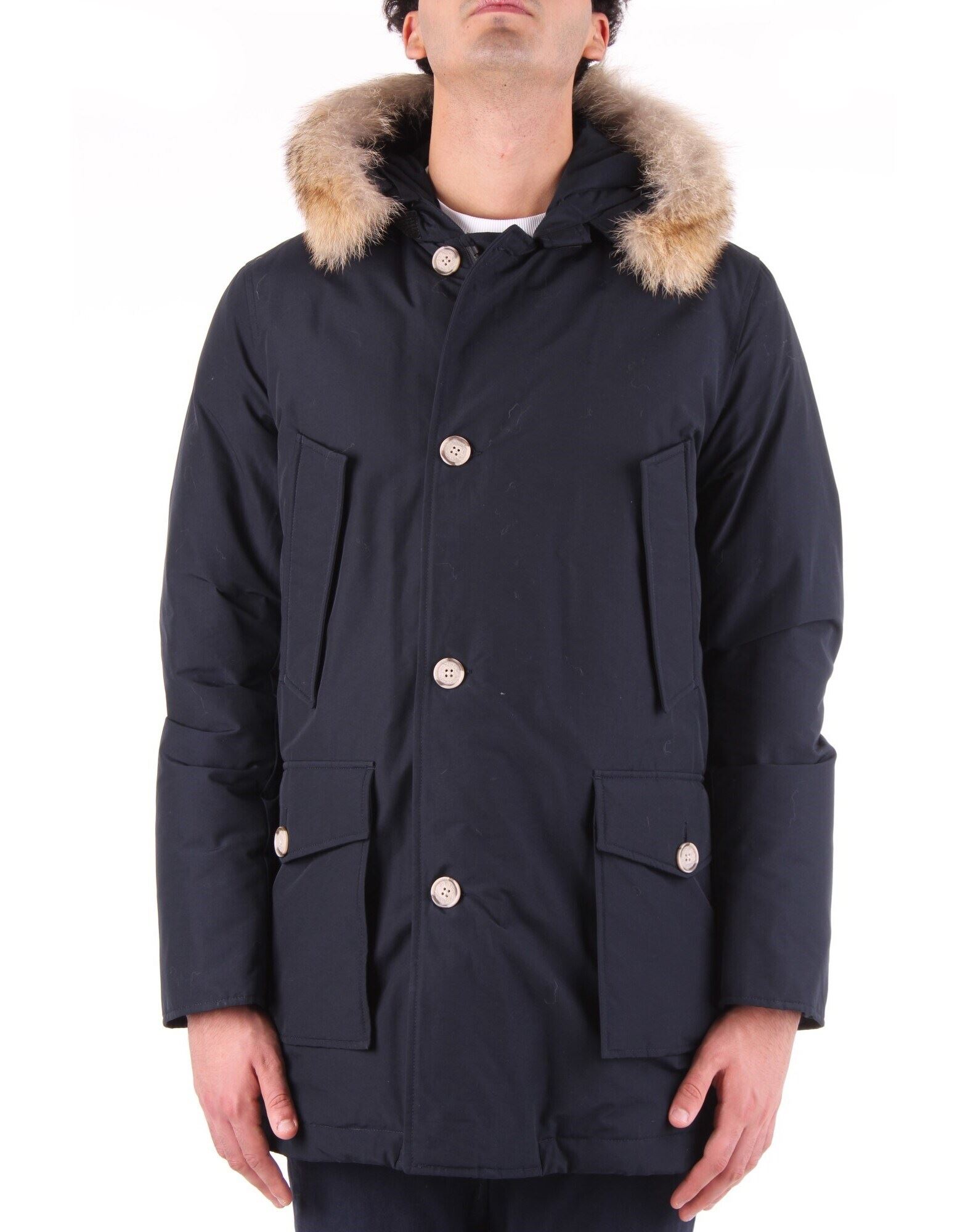 WOOLRICH Mantel Herren Blau von WOOLRICH