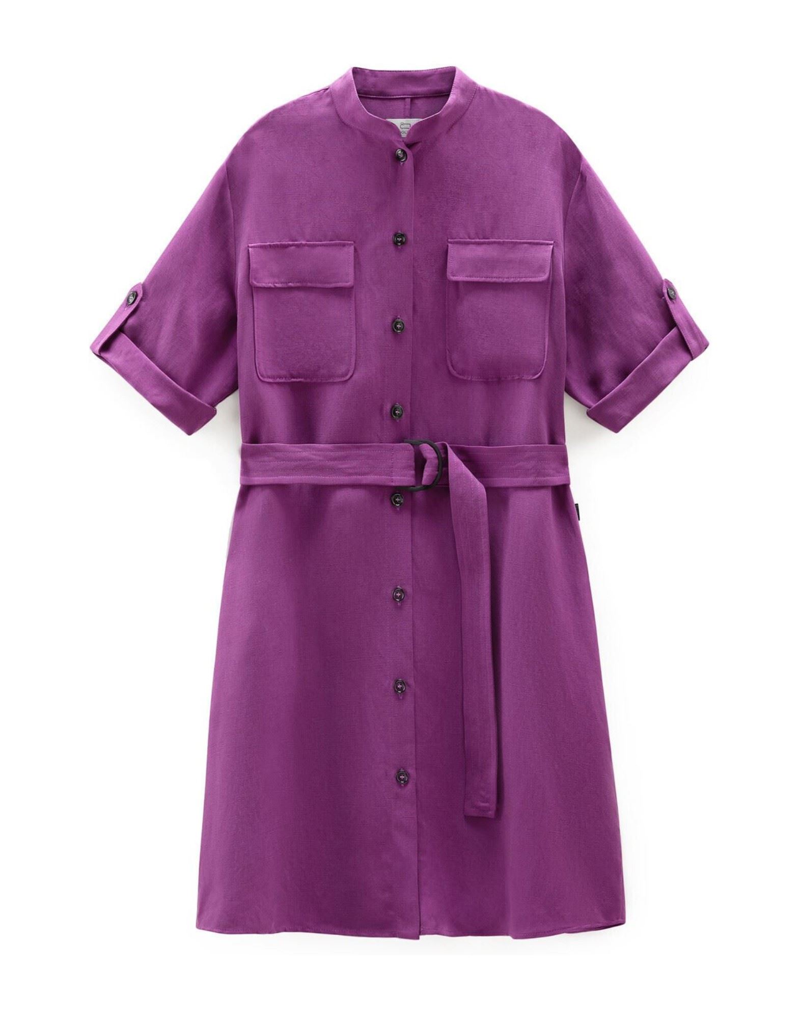 WOOLRICH Mini-kleid Damen Dunkelviolett von WOOLRICH