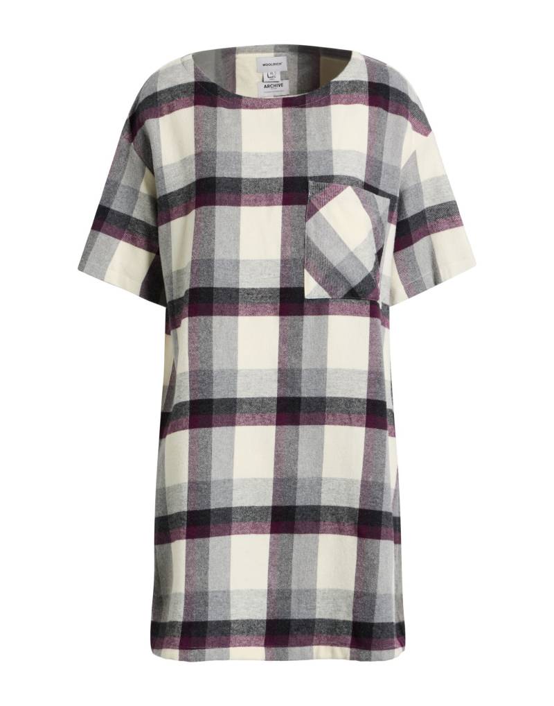 WOOLRICH Mini-kleid Damen Off white von WOOLRICH