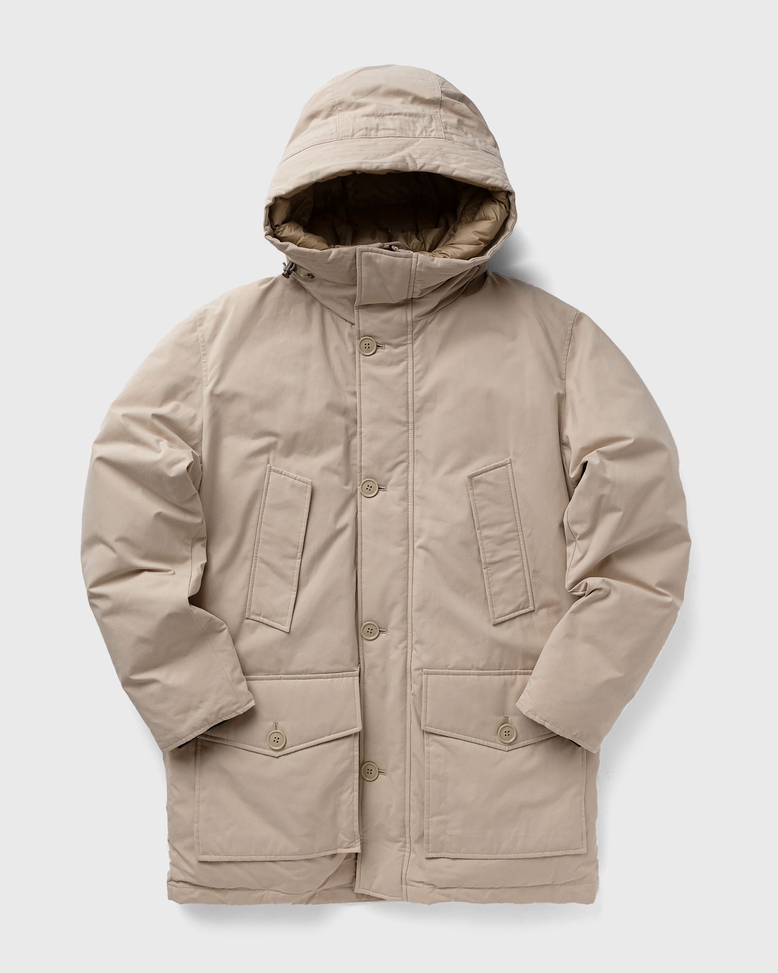 WOOLRICH PEACHED COTTON ARCTIC PARKA men Parkas beige in Größe:L WOOLRICH PEACHED COTTON ARCTIC PARKA men Parkas beige in Größe:L von WOOLRICH