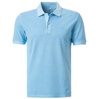 WOOLRICH Herren Polo-Shirt blau Baumwoll-Piqué von WOOLRICH