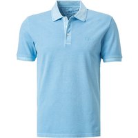 WOOLRICH Herren Polo-Shirt blau von WOOLRICH