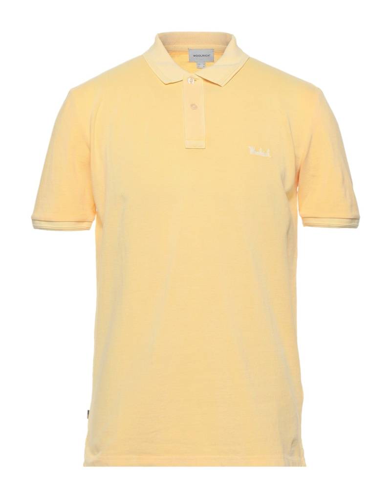 WOOLRICH Poloshirt Herren Pastellgelb von WOOLRICH