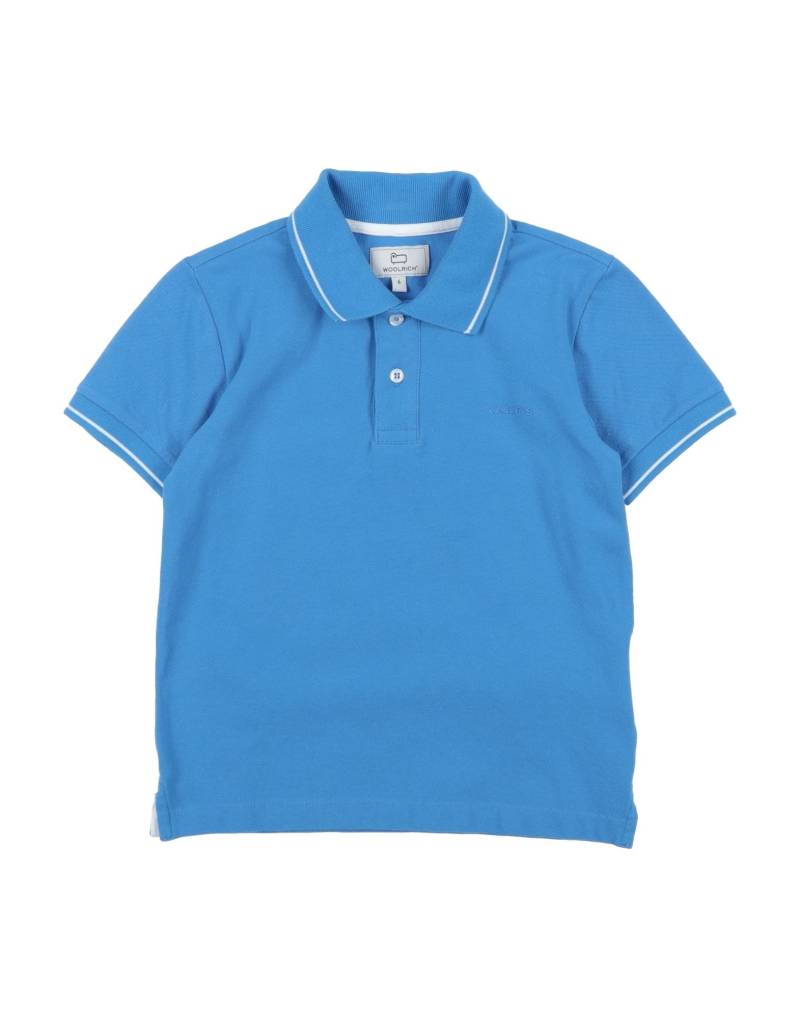 WOOLRICH Poloshirt Kinder Azurblau von WOOLRICH