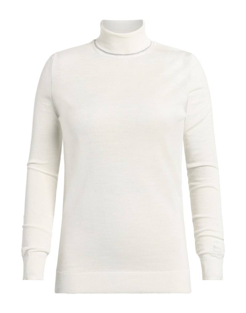 WOOLRICH Rollkragenpullover Damen Cremeweiß von WOOLRICH