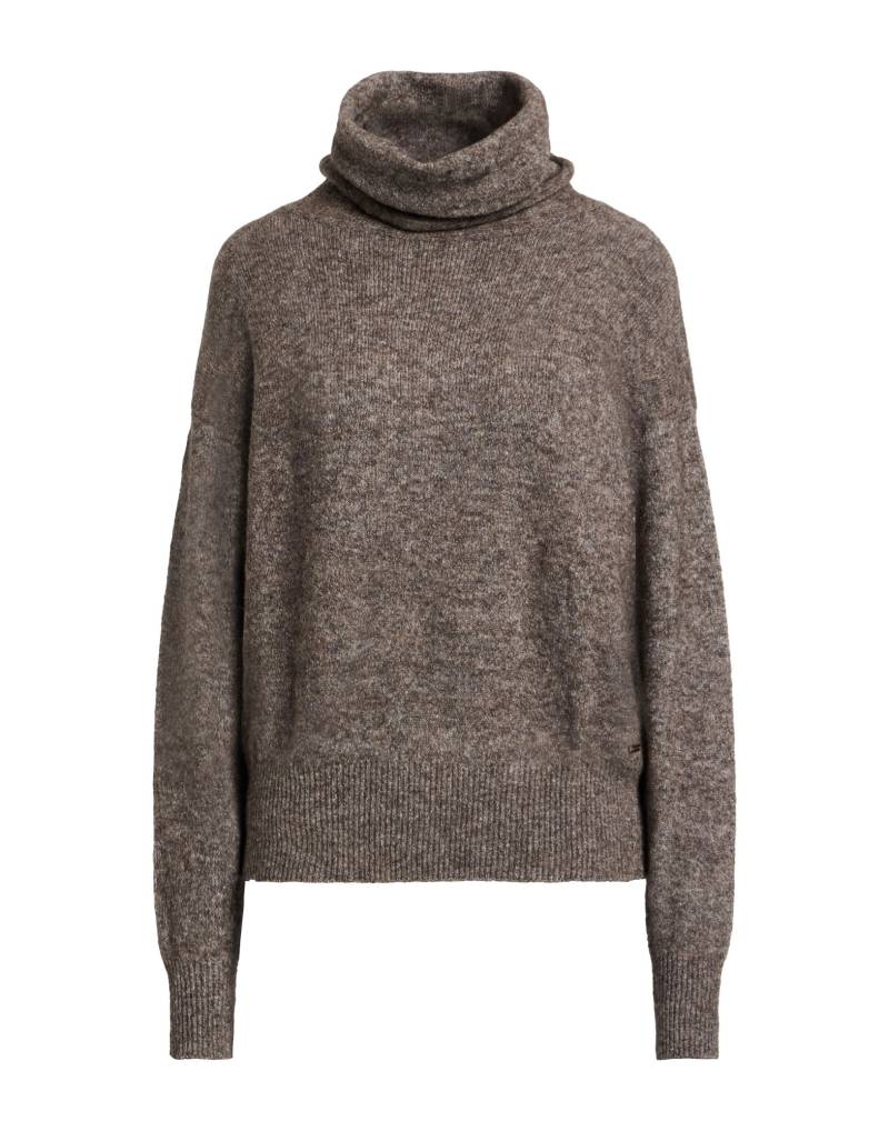 WOOLRICH Rollkragenpullover Damen Dunkelbraun von WOOLRICH