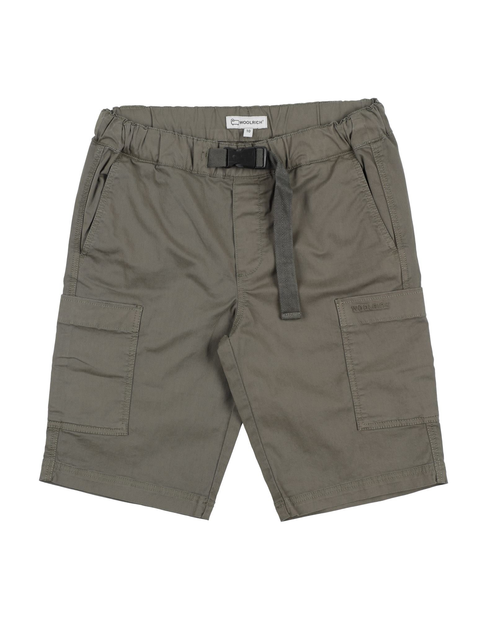 WOOLRICH Shorts & Bermudashorts Kinder Militärgrün von WOOLRICH