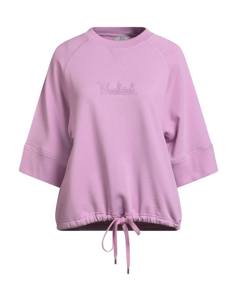 WOOLRICH Sweatshirt Damen Lila von WOOLRICH