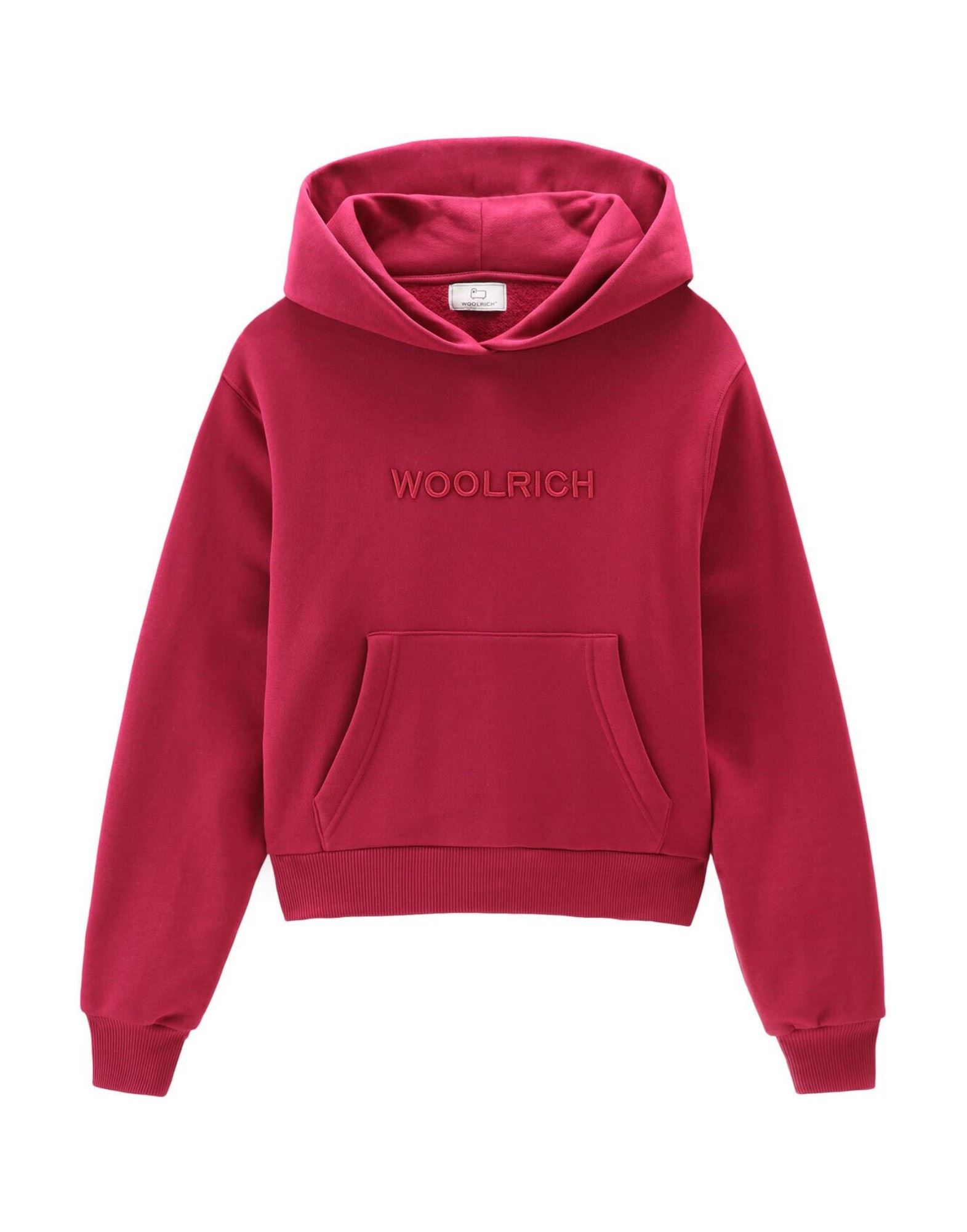 WOOLRICH Sweatshirt Damen Rot von WOOLRICH