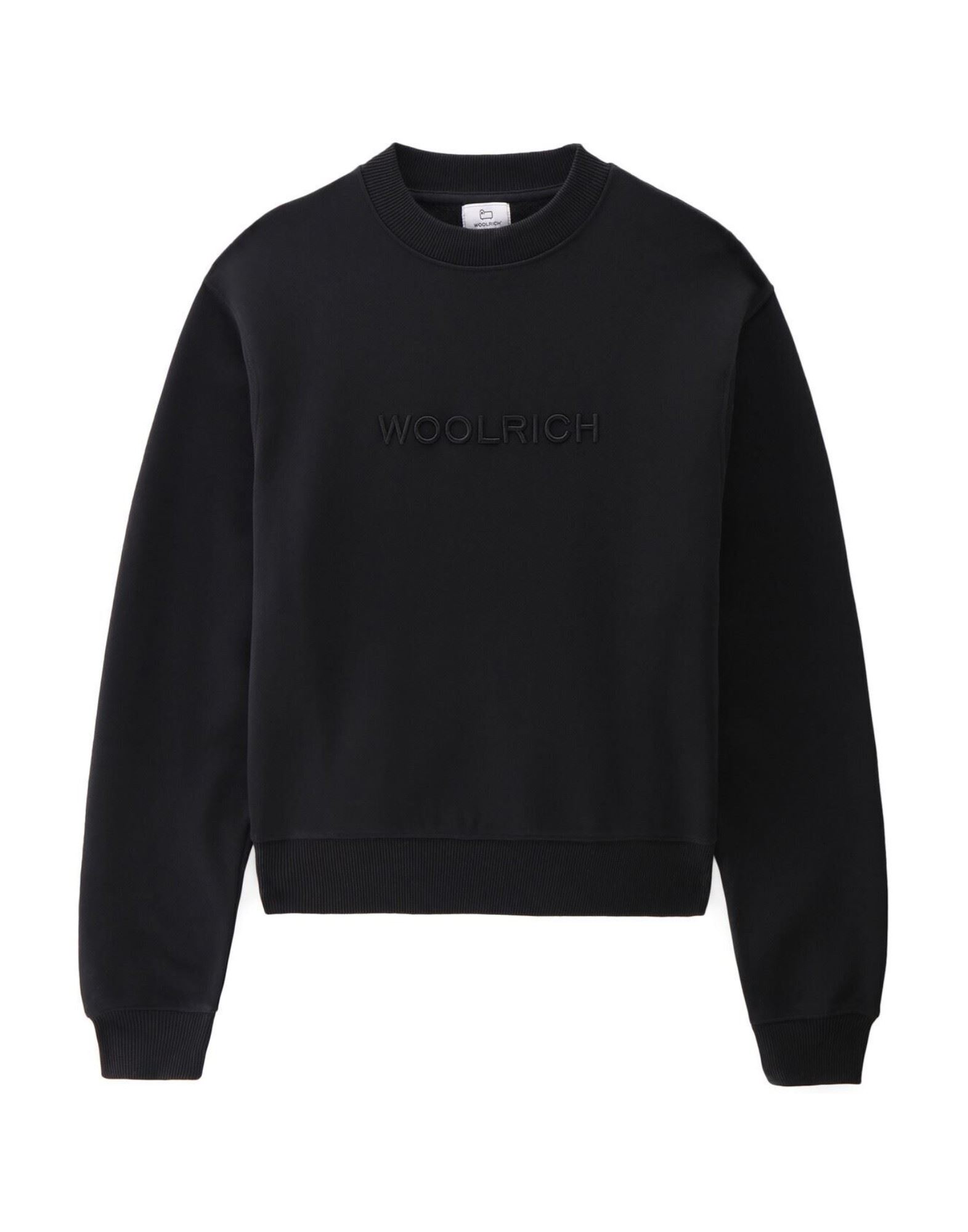 WOOLRICH Sweatshirt Damen Schwarz von WOOLRICH