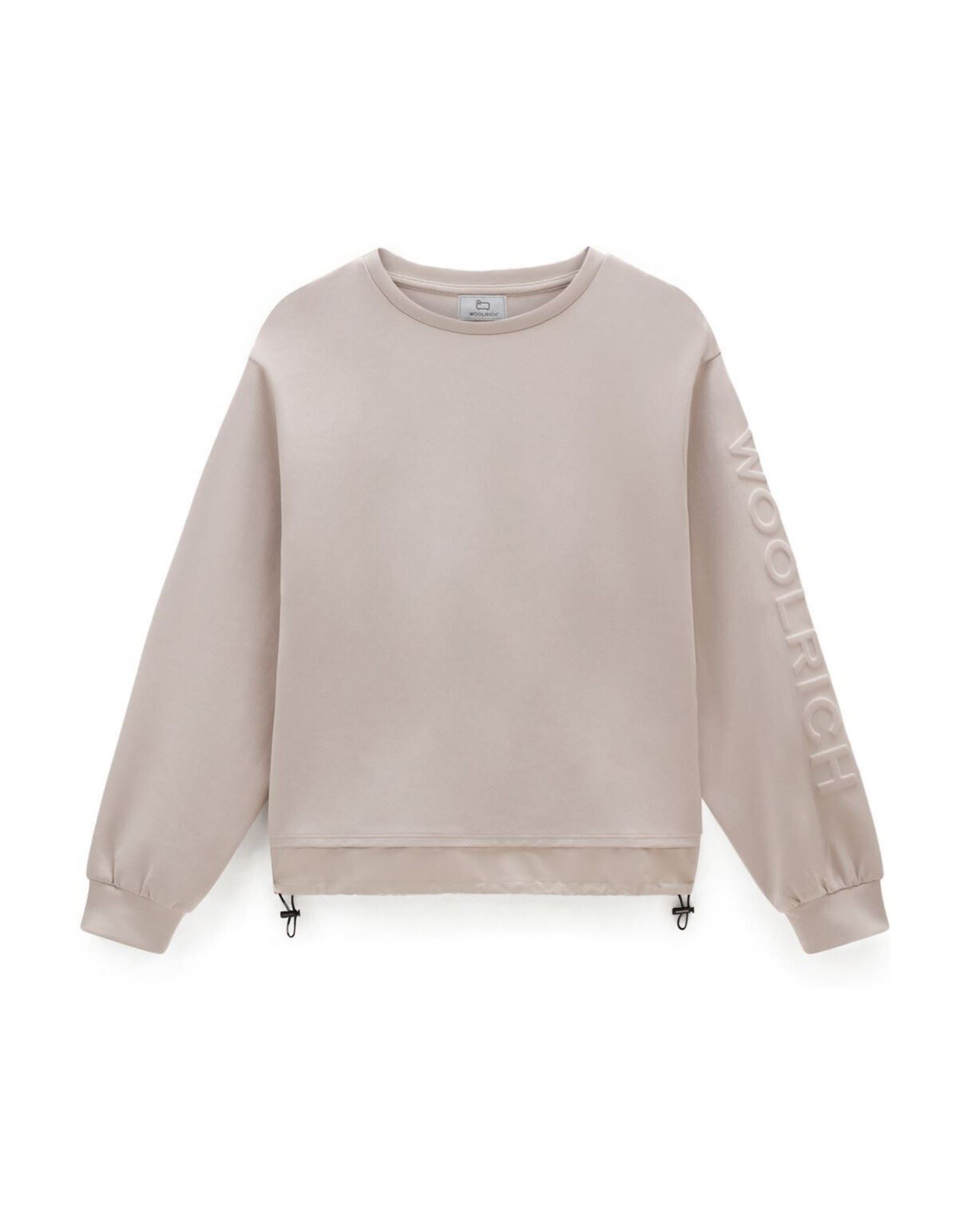 WOOLRICH Sweatshirt Damen Taubengrau von WOOLRICH