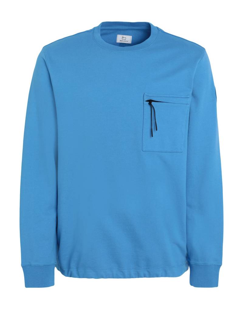 WOOLRICH Sweatshirt Herren Azurblau von WOOLRICH