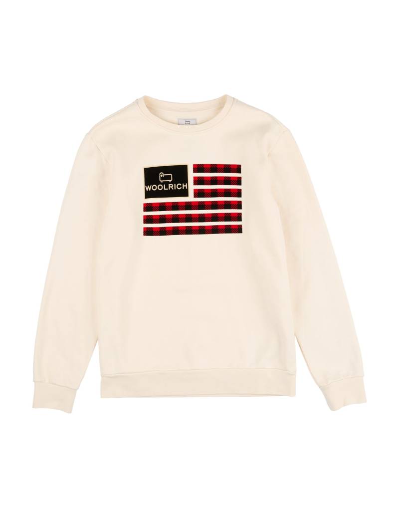 WOOLRICH Sweatshirt Kinder Elfenbein von WOOLRICH