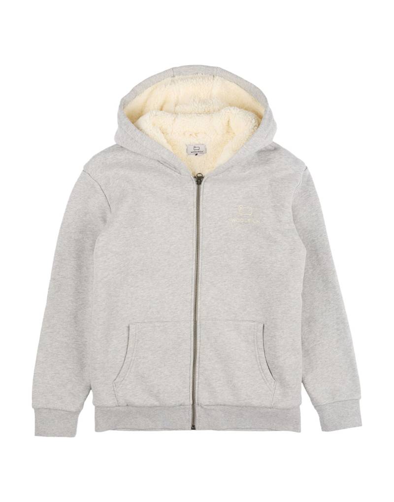 WOOLRICH Sweatshirt Kinder Hellgrau von WOOLRICH