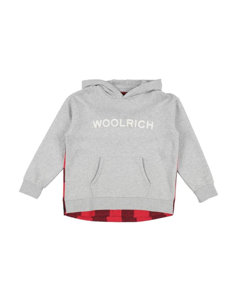 WOOLRICH Sweatshirt Kinder Hellgrau von WOOLRICH