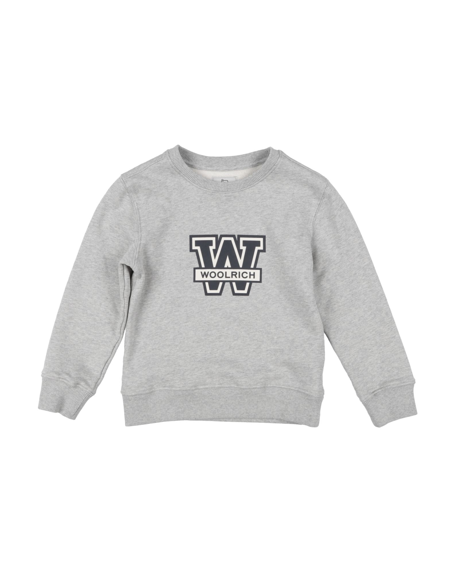 WOOLRICH Sweatshirt Kinder Hellgrau von WOOLRICH