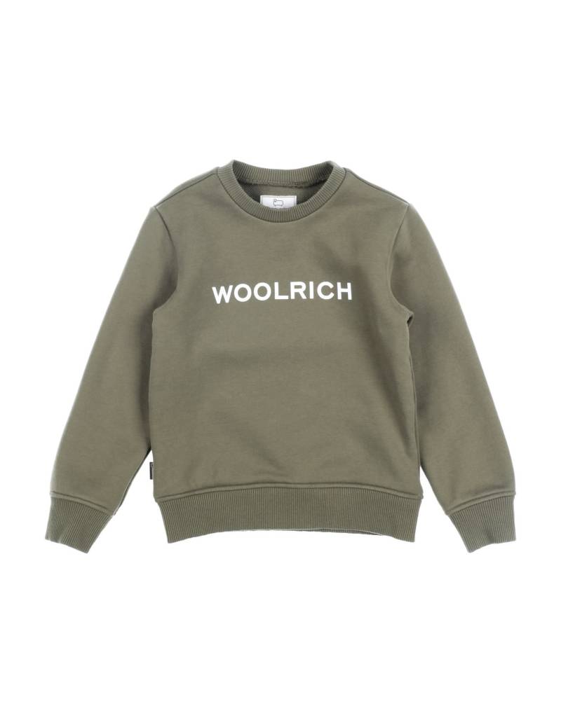 WOOLRICH Sweatshirt Kinder Militärgrün von WOOLRICH
