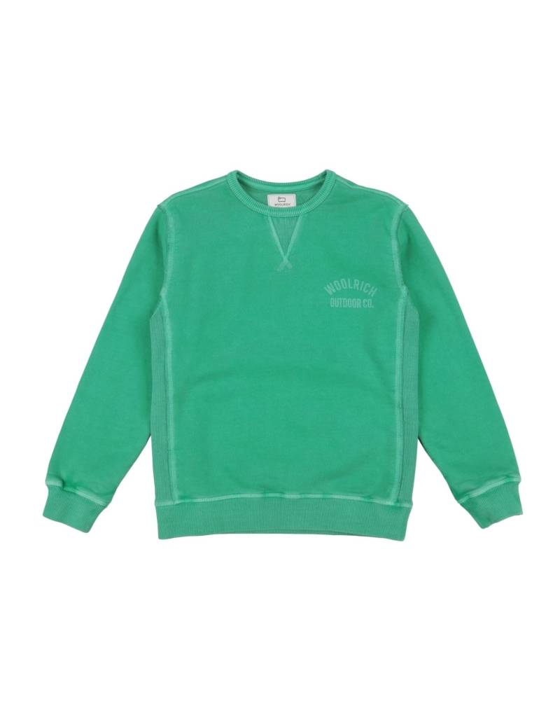 WOOLRICH Sweatshirt Kinder Vert Émeraude von WOOLRICH