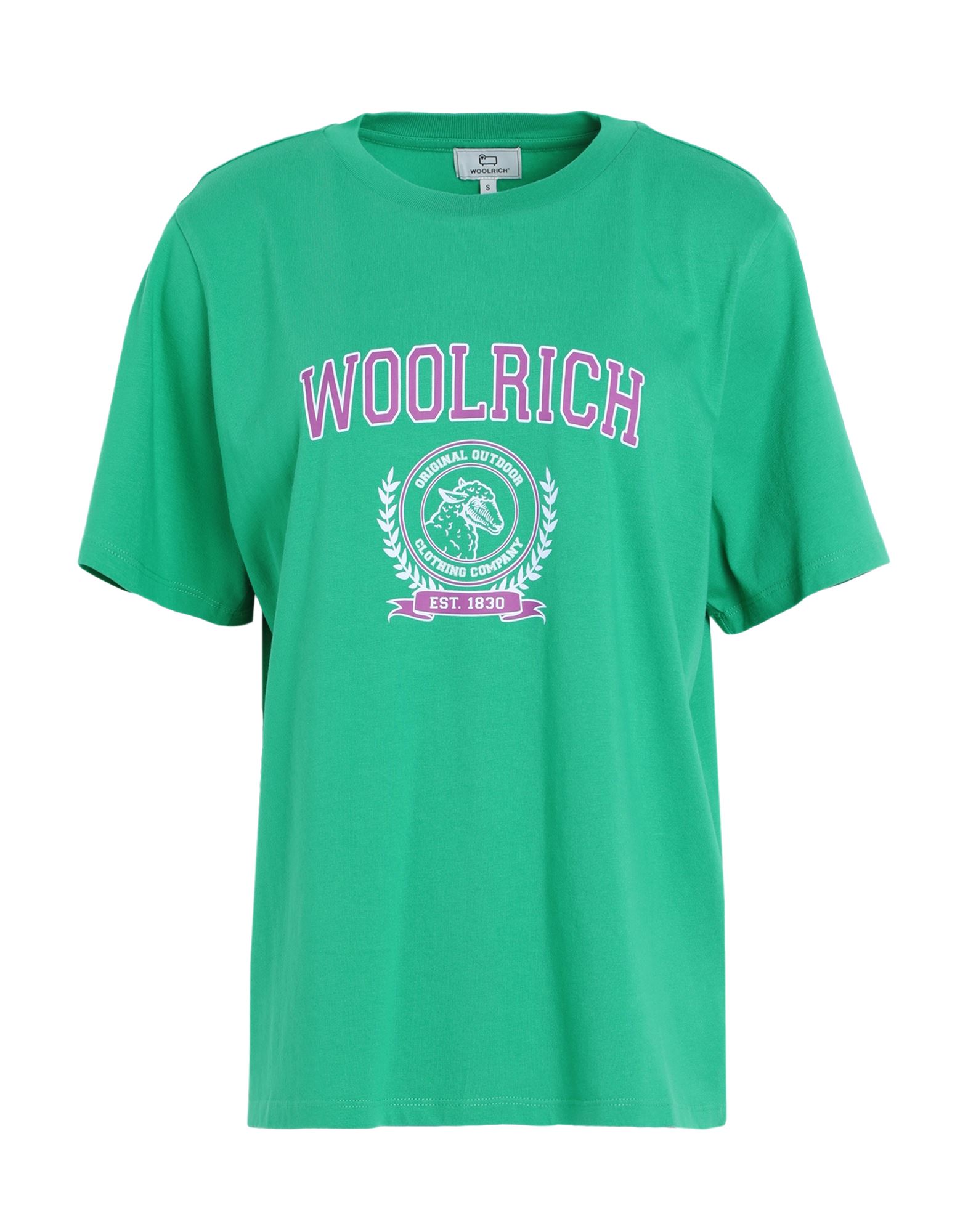 WOOLRICH T-shirts Damen Grün von WOOLRICH