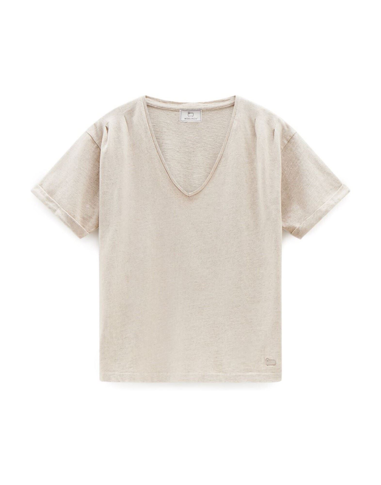 WOOLRICH T-shirts Damen Sand von WOOLRICH