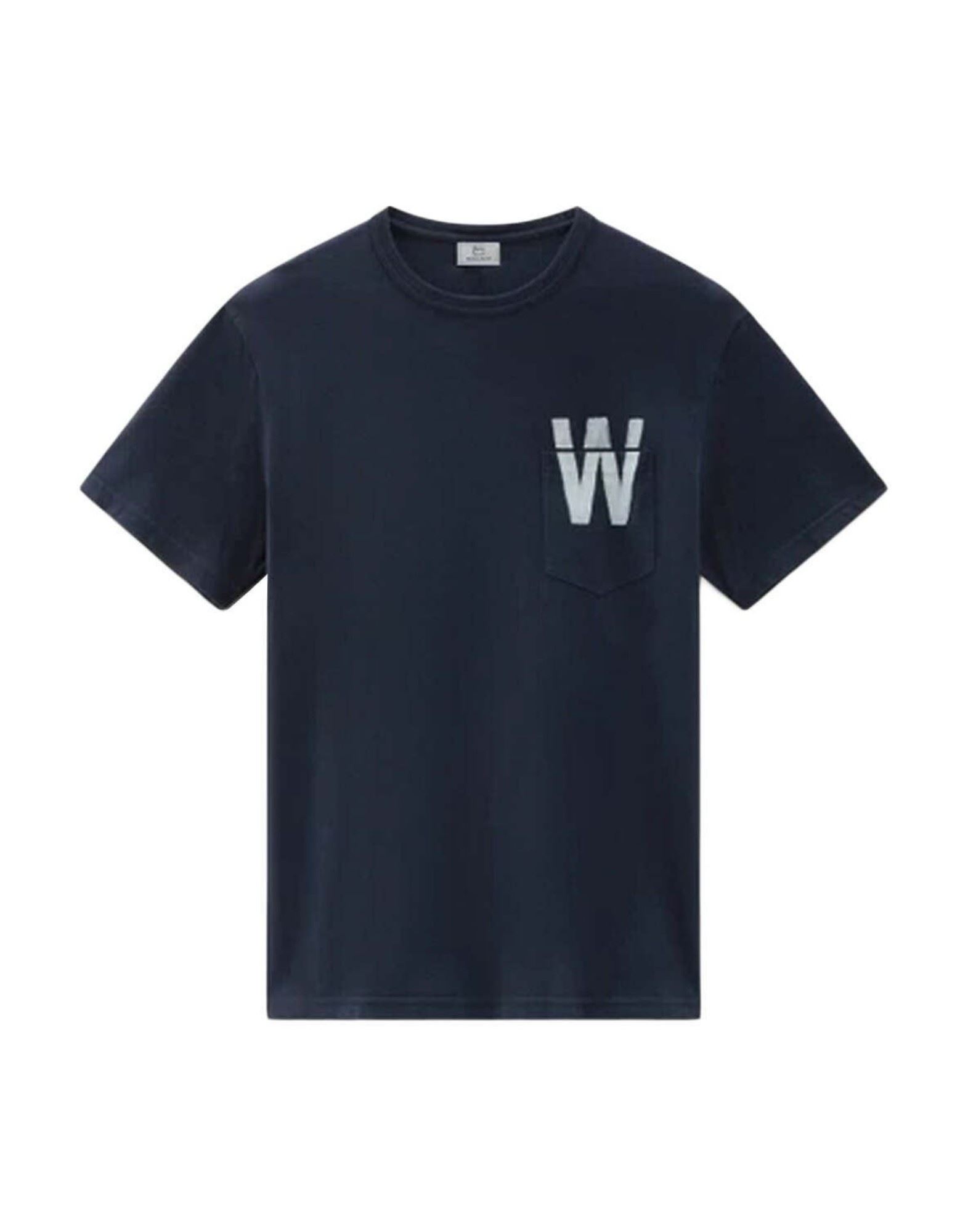 WOOLRICH T-shirts Herren Blau von WOOLRICH