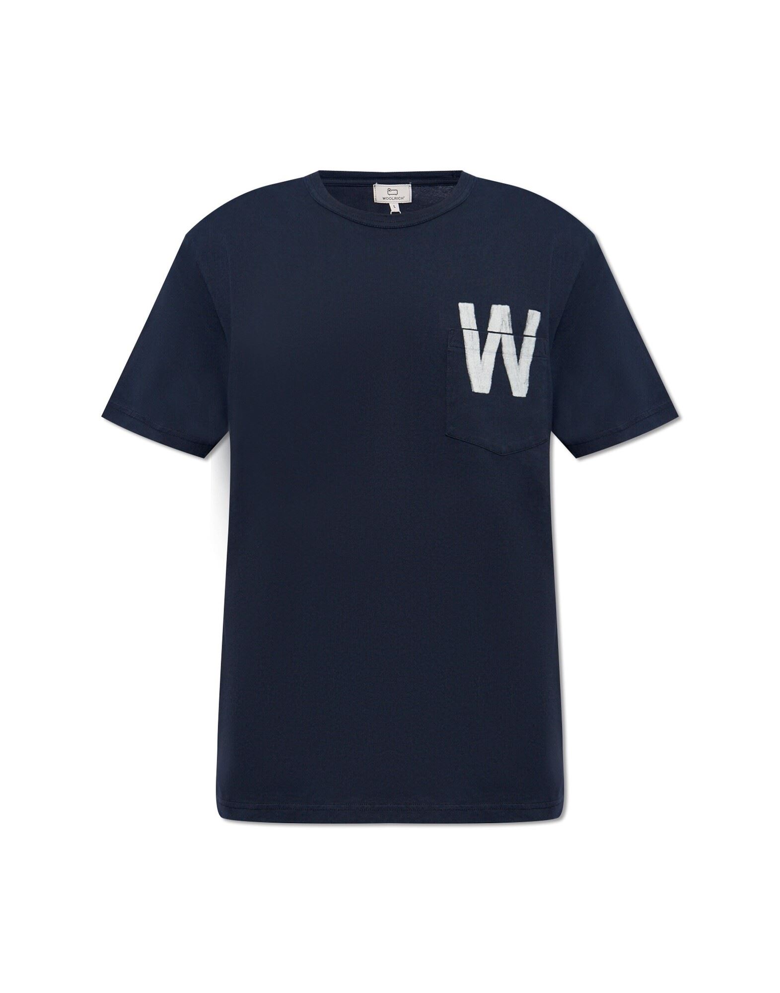 WOOLRICH T-shirts Herren Nachtblau von WOOLRICH