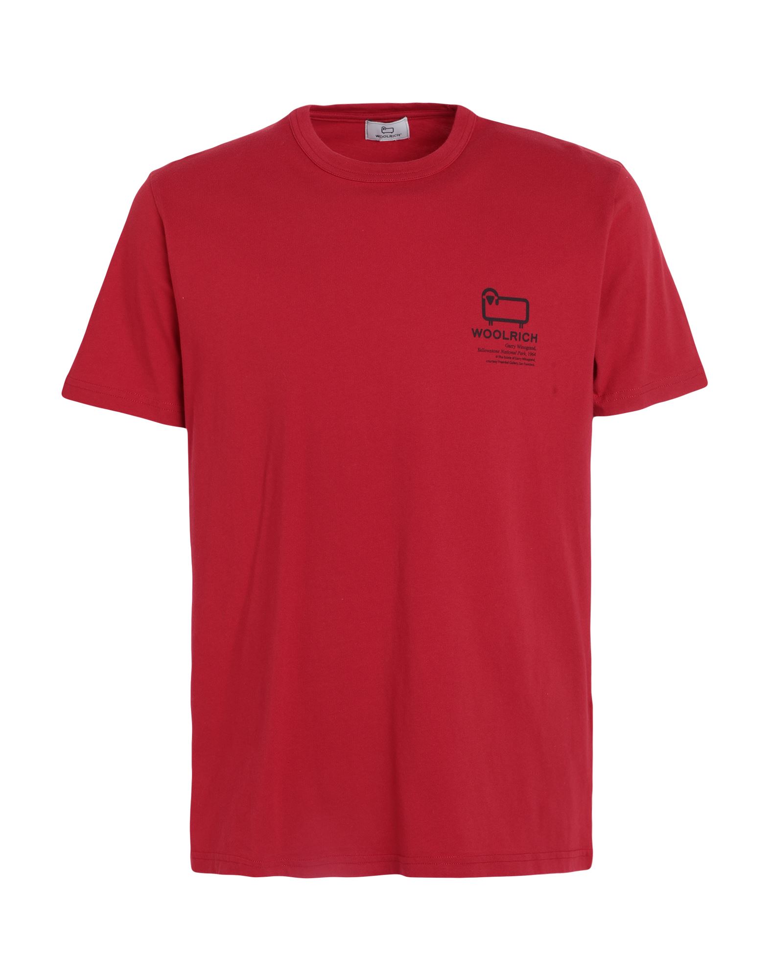 WOOLRICH T-shirts Herren Rot von WOOLRICH