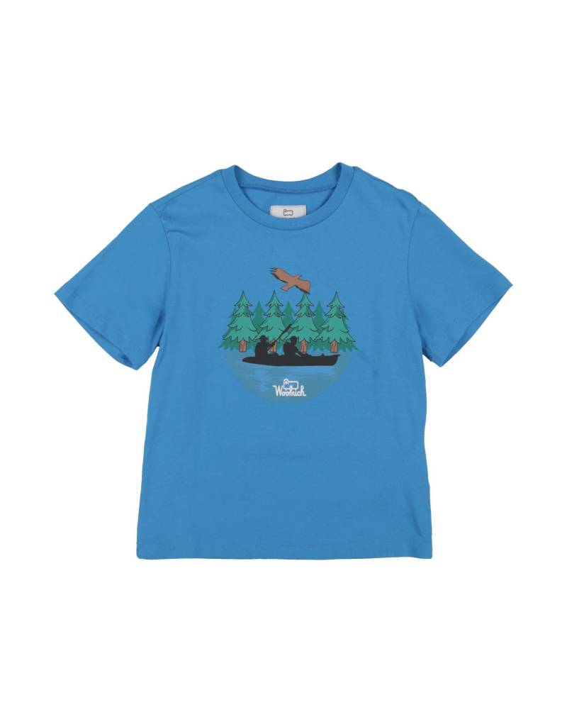 WOOLRICH T-shirts Kinder Azurblau von WOOLRICH