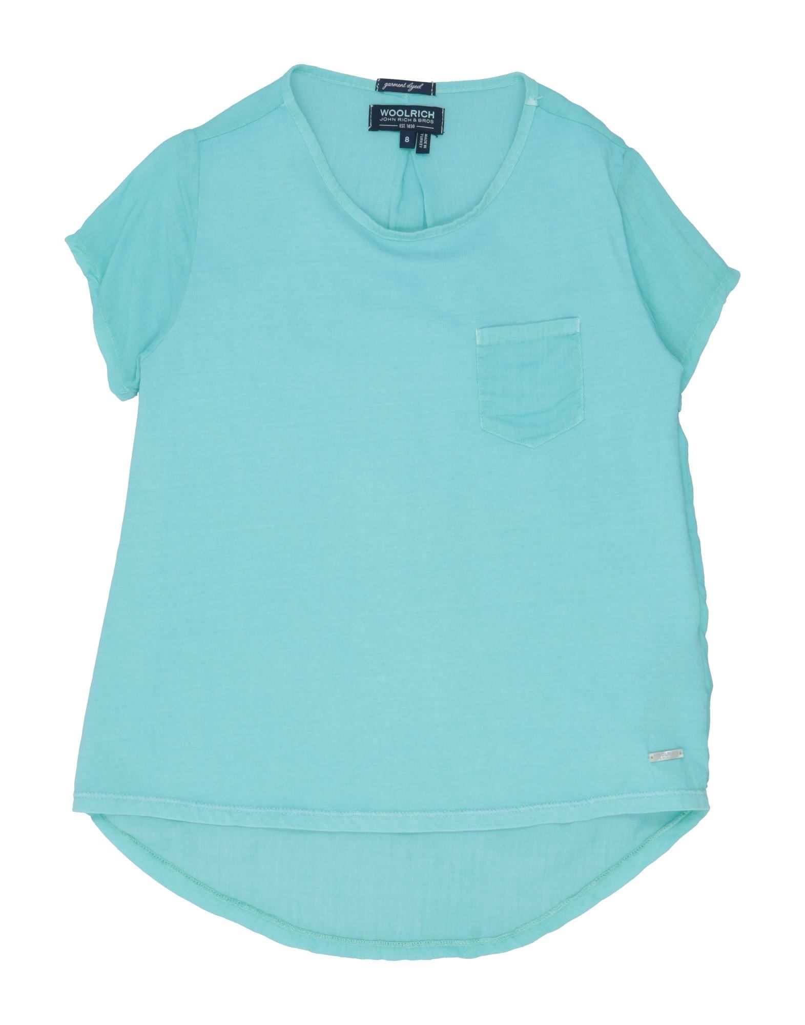 WOOLRICH T-shirts Kinder Tūrkis von WOOLRICH