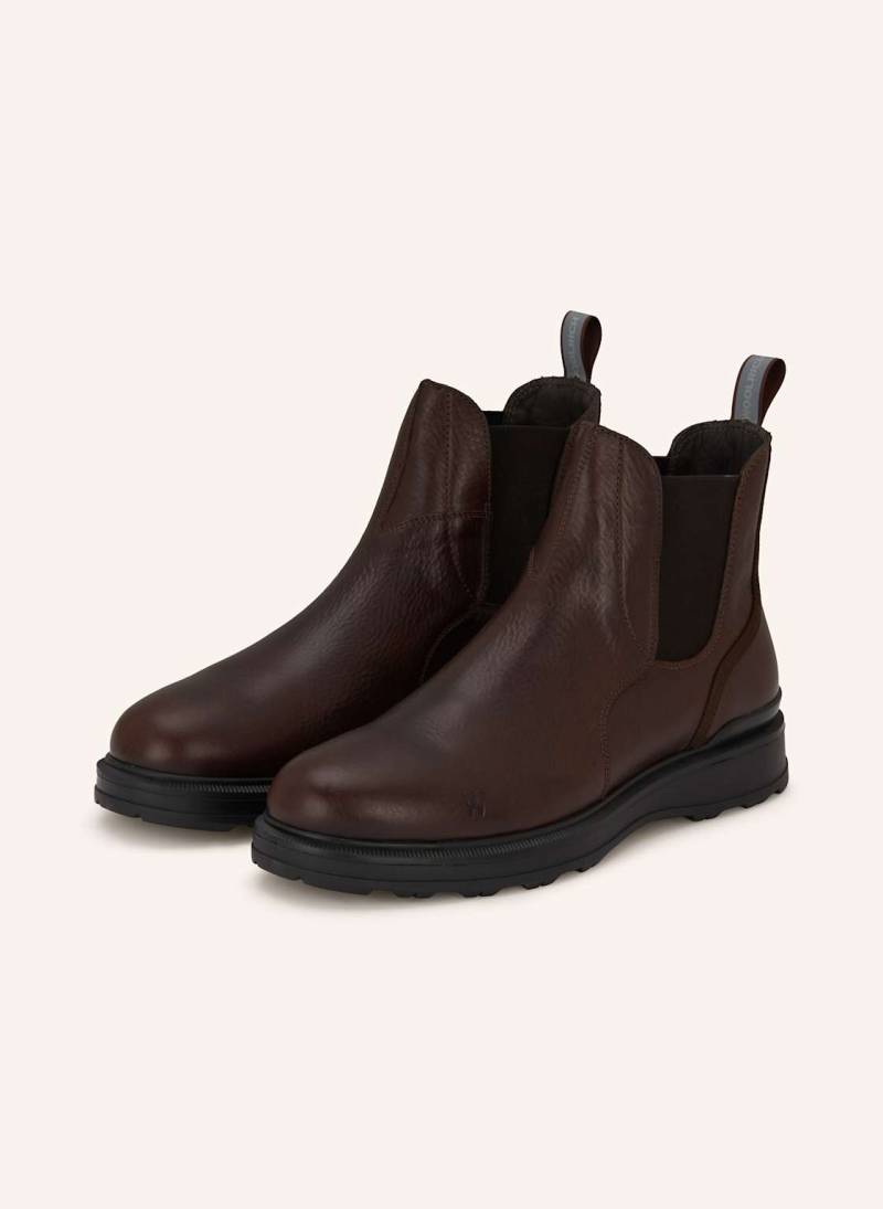 Woolrich Chelsea-Boots Grove braun von WOOLRICH