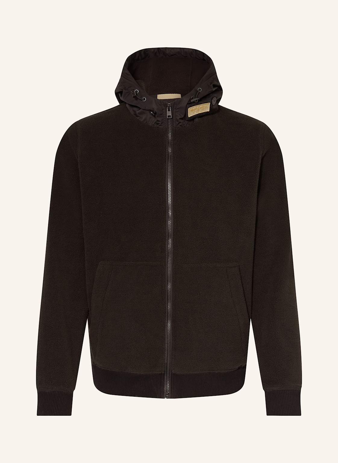 Woolrich Fleecejacke schwarz von WOOLRICH