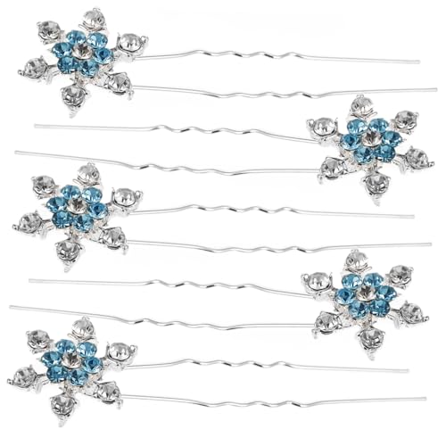 WOONEKY 12stücke Schneeflocken-haarnadeln Modischer Haarschmuck Stilvolle Kopfbedeckungen Für Frauen Und Mädchen Elegant Und Langlebig von WOONEKY