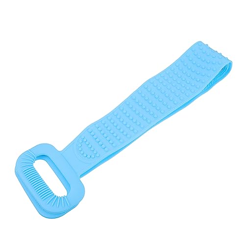 1stk Badetuch Aus Silikon Spa-handtücher Für Die Gesichtsbehandlung Puderquaste Für Den Körper Back-dusche-tool Gesichtsausschlag Reinigungstücher Duschtuch Duschbad Kieselgel Blue WOONEKY von WOONEKY