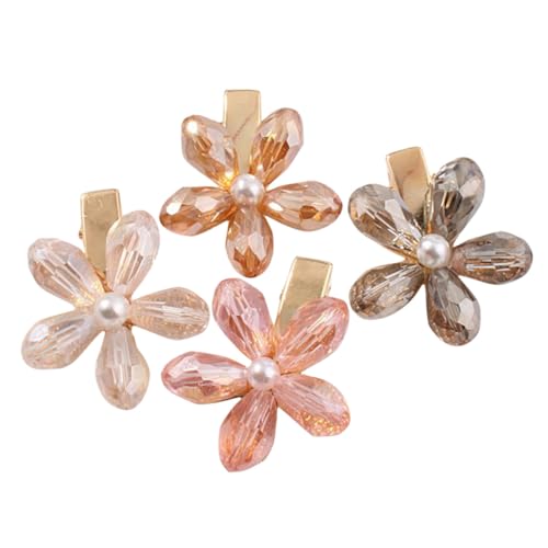 WOONEKY 4stücke Kristallblumen Haarspangen Kleine Haarclips Für Mädchen Farbenfrohe Haarschmuck Accessoires Für Jeden Anlass Robust Und Stilvoll Für Tägliches Styling WOONEKY 4stücke Kristallblumen Haarspangen Kleine Haarclips Für Mädchen Farbenfrohe Haarschmuck Accessoires Für Jeden Anlass Robust Und Stilvoll Für Tägliches Styling von WOONEKY