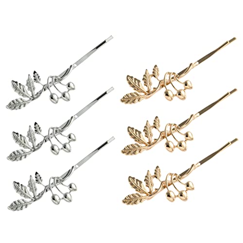 WOONEKY 6stücke Teiliges Elegante Blumen-haarspangen Kreative Haarklammern Für Damen Für Hochzeiten Partys Und Alltag von WOONEKY