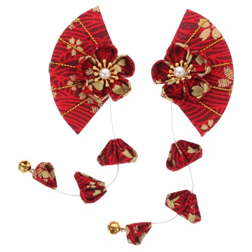 WOONEKY 1paar Japanische Kimonohaarspange Mit Quaste Und Haarschmuck Und Mädchen Für Hochzeiten Festivals Und Alltagslooks von WOONEKY