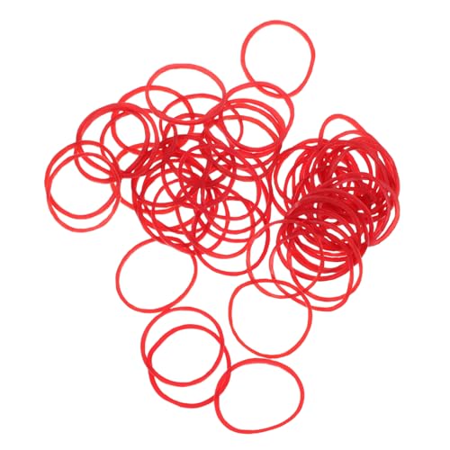 WOONEKY Haarstyling-tool Hitzebeständige Silikon-haarbänder Dicke Gummibänder Für Frauen Mini-haarbänder Für Dauerwellen Und Salon von WOONEKY