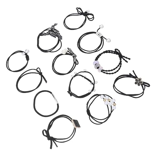 WOONEKY Haarband Mit Elastische Haarkreise Und Haarringe Aus Nylon Für Frauen Damen Und Mädchen Täglicher Gebrauch von WOONEKY