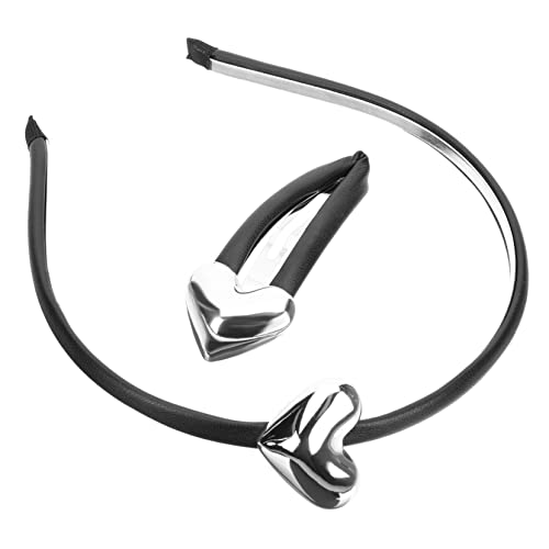 WOONEKY 1satz Vintage Herz Haarschmuck Für Frauen Haarclip Und Stirnband Elegantes Sommer-accessoire Für Mädchen Für Besondere Anlässe Und Tägliches Styling von WOONEKY