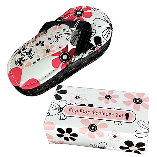 WOONEKY Maniküre-set Für Damen Mit Pediküre-werkzeugen Robustes Nageltrimmer-set Mit Pu-etui Für Nagelpflege von WOONEKY