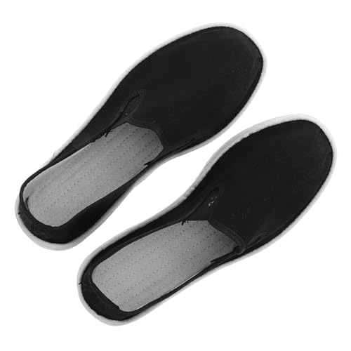 WOONEKY Tai Chi Schuhe für Männer Atmungsaktive Kampfsportschuhe Handgefertigte Stoffschuhe Traditionelle Kung Fu Übungsschuhe Bequeme Trainingsschuhe von WOONEKY