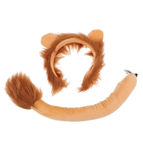 WOONEKY Tierohren Stirnband Kostüm Party Accessoire Tierschwanz Kopfdekor Festivität Tragen Schmuck Prop Weiblich Attraktiv Requisit von WOONEKY