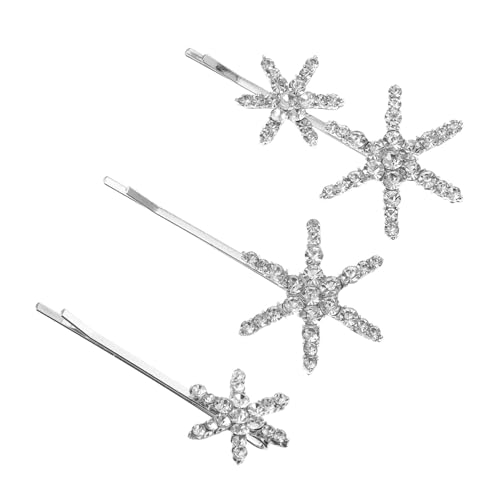 WOONEKY 1satz Glitzernde Sternen-haarspangen Teiliges Haarschmuck Für Frauen Für Hochzeiten Partys Und Alltag Stilvolle Haarklammern Mit Funkelnden Strasssteinen von WOONEKY