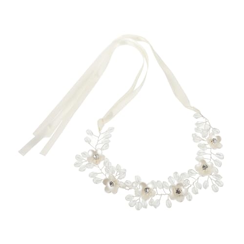 WOONEKY 1stück Handgefertigtes Braut Haarband Mit Rhinestone Silberne Hochzeits Haarschmuck Für Frauen Und Mädchen Elegantes Accessoire Für Besondere Anlässe von WOONEKY