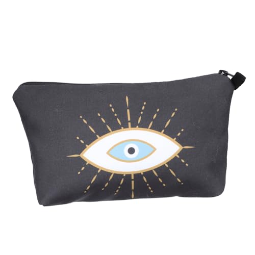WOONEKY 1 Stück Kosmetiktasche Vielseitige Schminktasche für Damen Praktische Make Up Organizer für Reisen Gym und Zuhause mit Separaten Fächern für Kosmetik und Toilettenartikel von WOONEKY