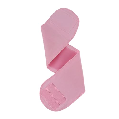 WOONEKY 1 Stück Verstellbares Hals Patch aus Ätherischem Öl Feuchtigkeitsspendende Halsmaske für zur Reduzierung von Falten und Hautstraffung Rosa Gel Halsmaske für Straffe Haut von WOONEKY